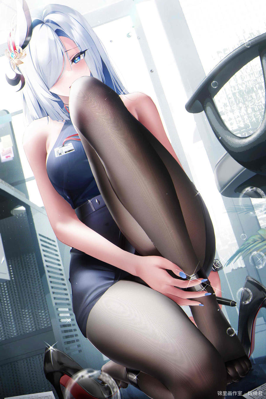 申鶴OL 2图片插画壁纸画作