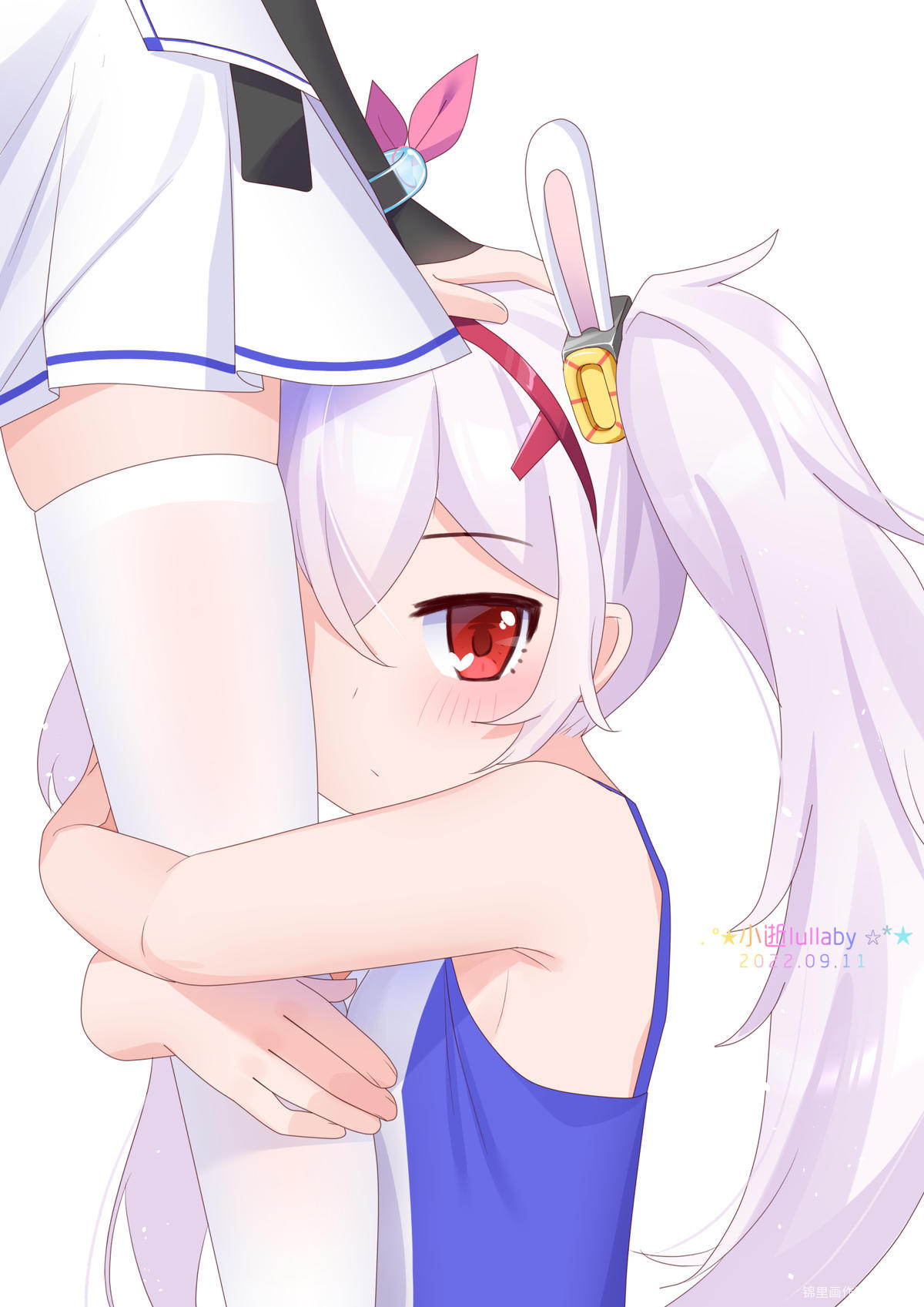 抱大腿~
