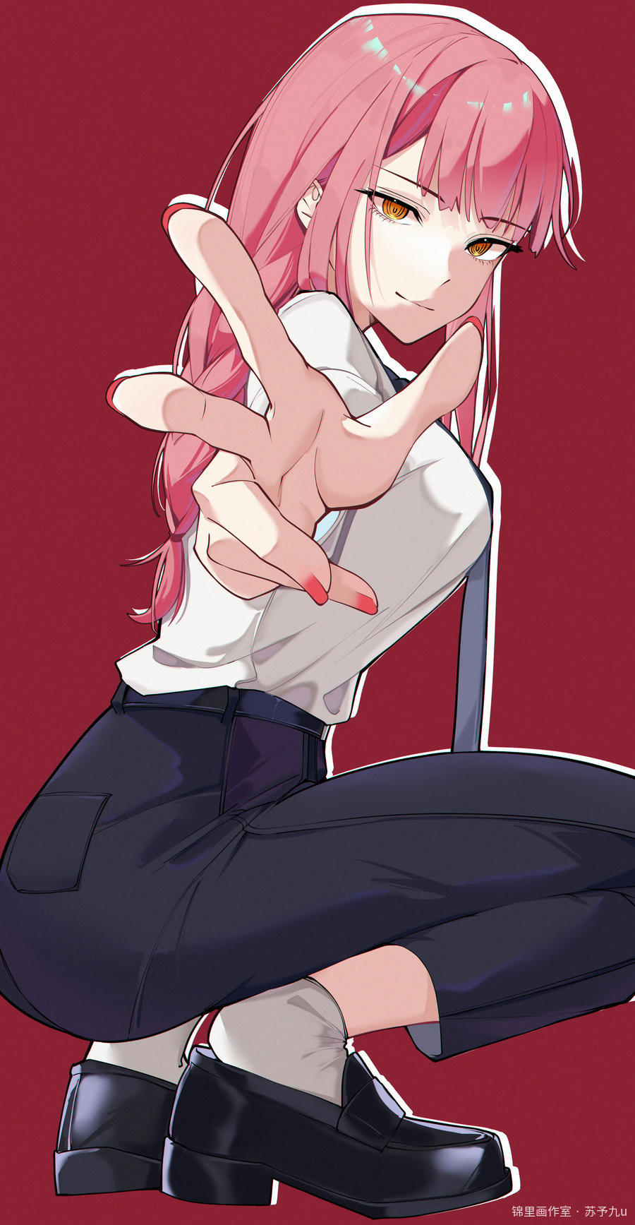 玛奇玛图片插画壁纸画作