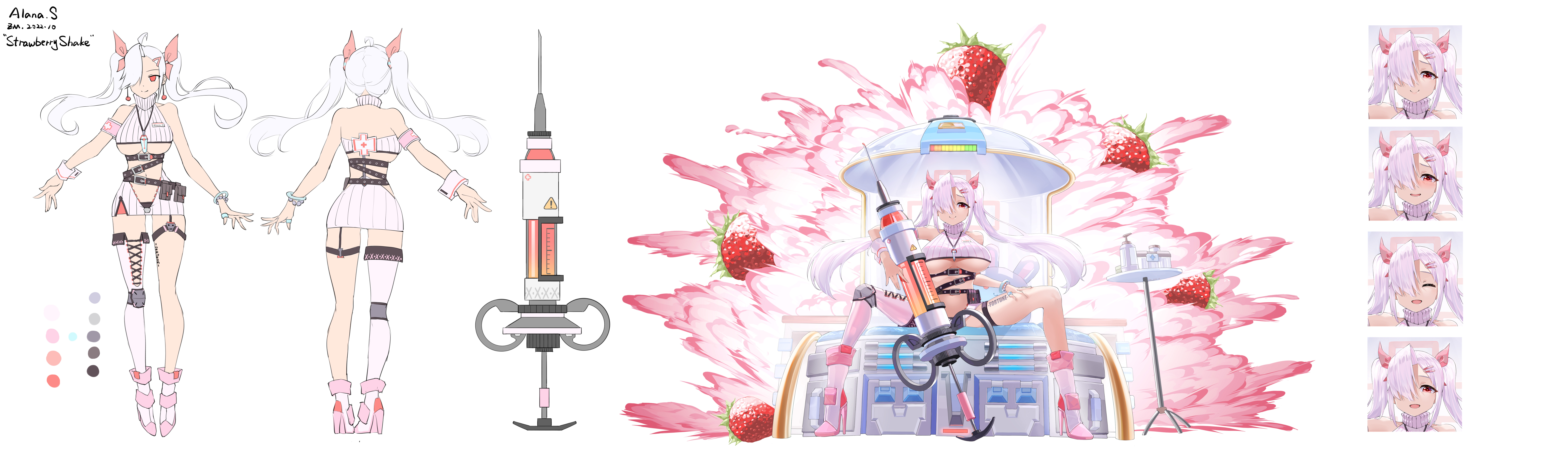 【角色练习】StrawberryShake-Alana.S