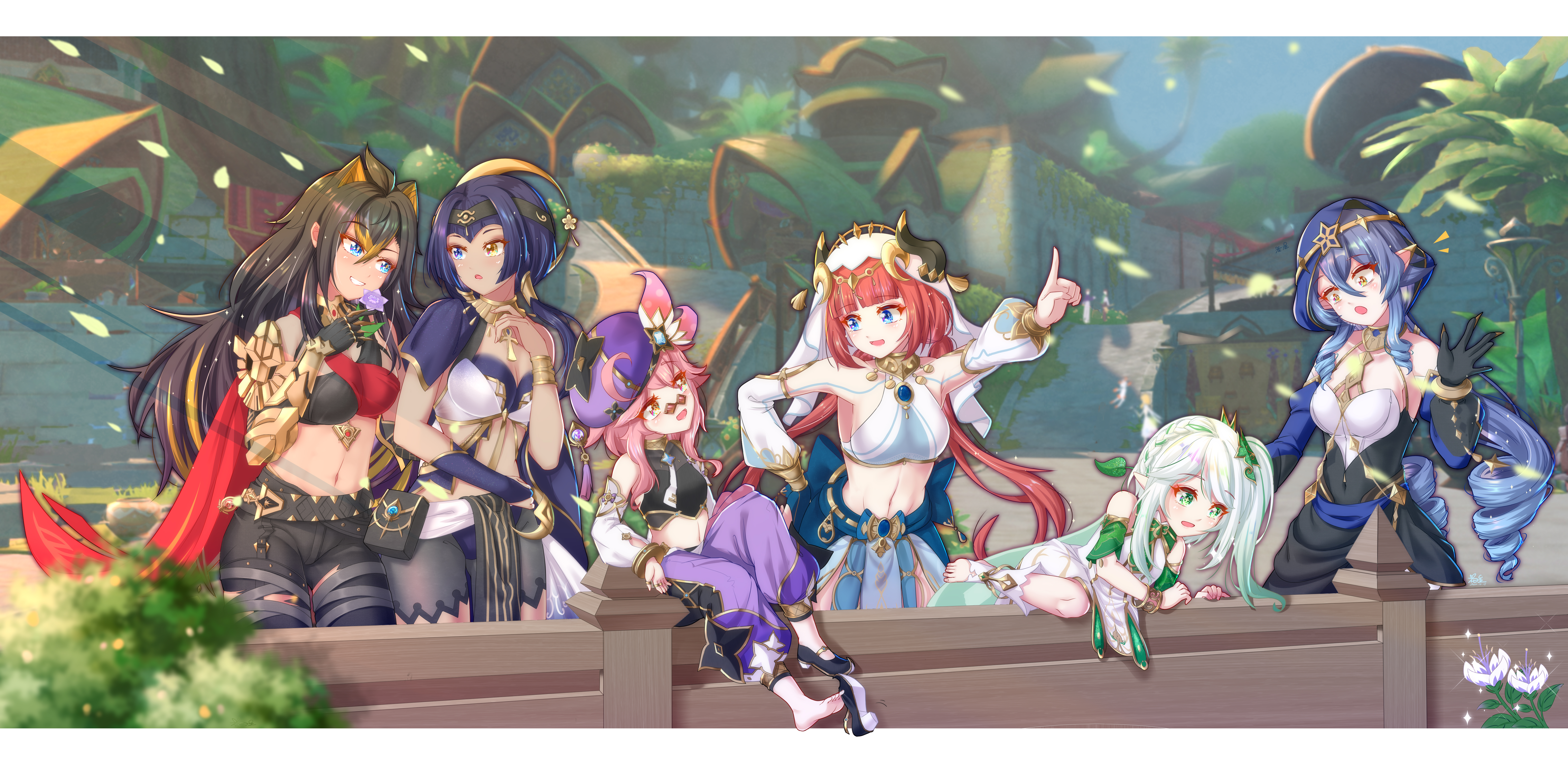原神二周年贺图