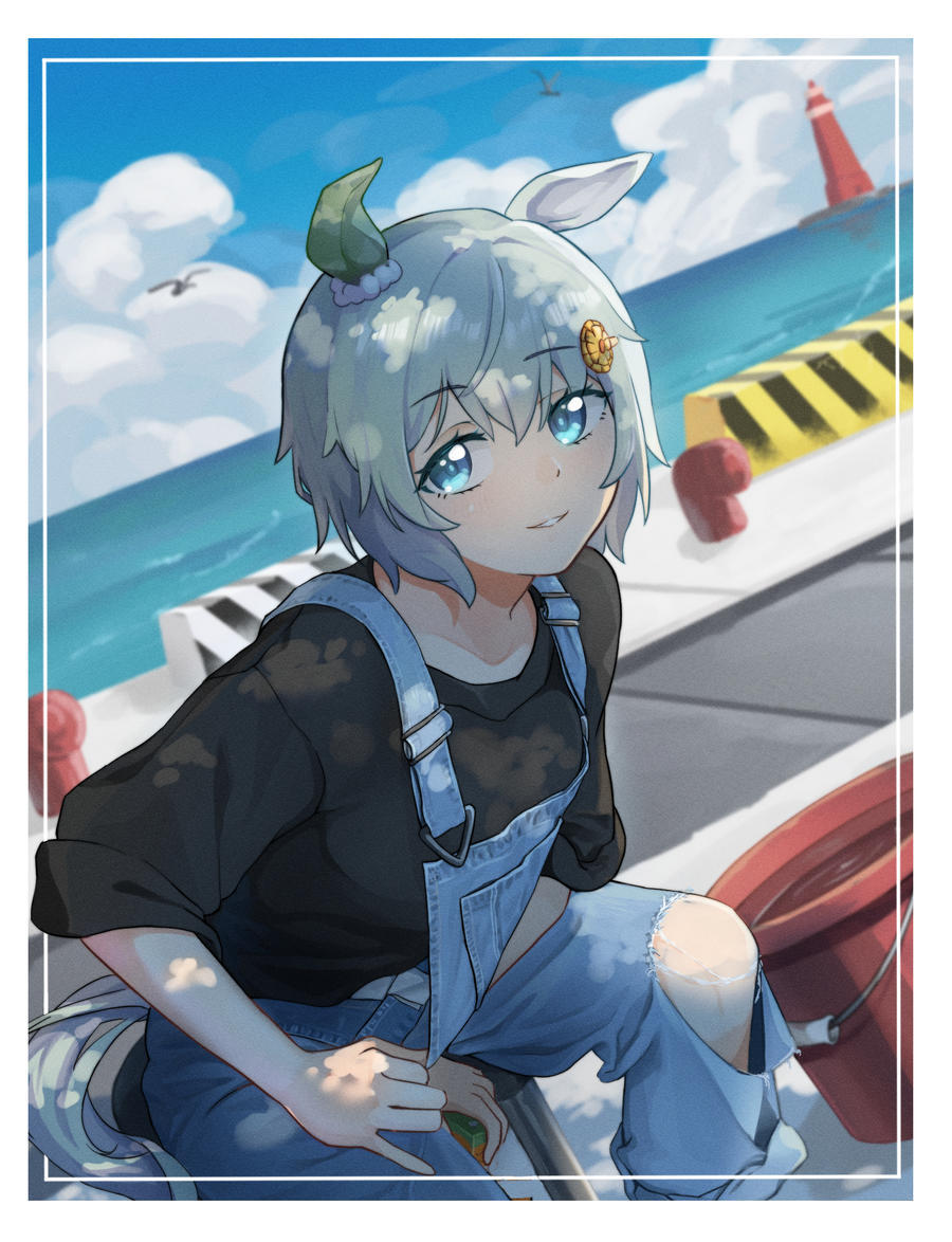 【赛马娘】钓鱼佬图片插画壁纸画作