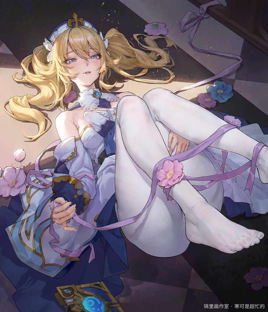 芭芭拉图片插画壁纸画作