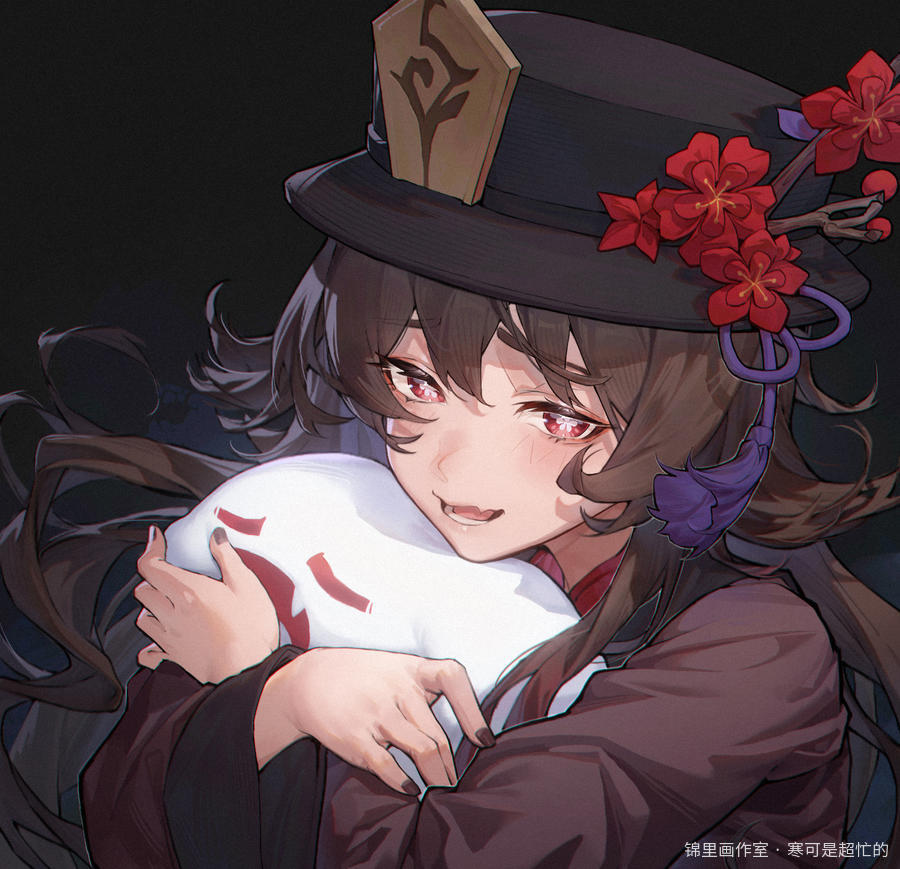 胡桃图片插画壁纸画作