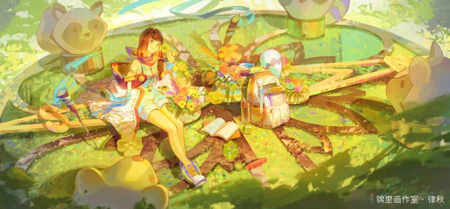 break a leg~图片插画壁纸画作