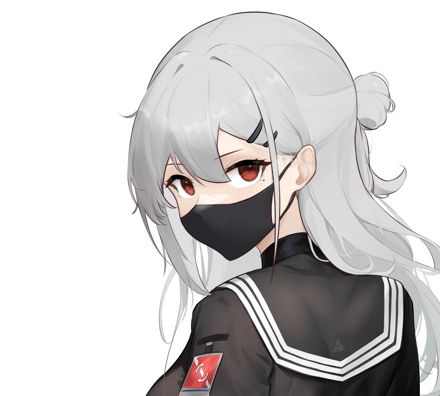 摸