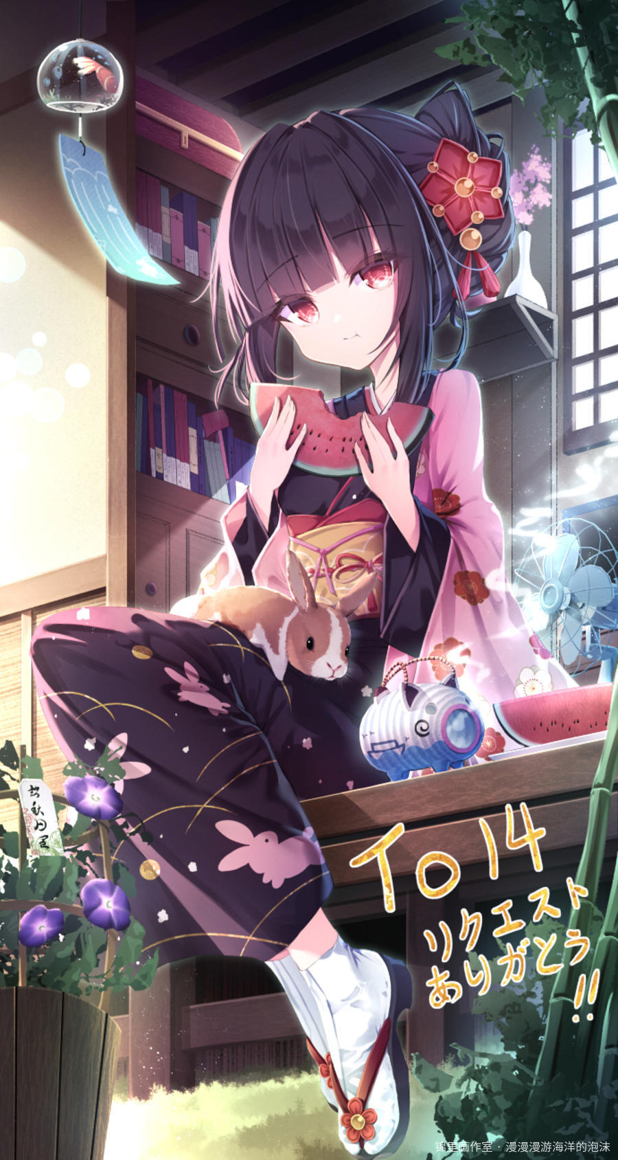 風花凪图片插画壁纸画作