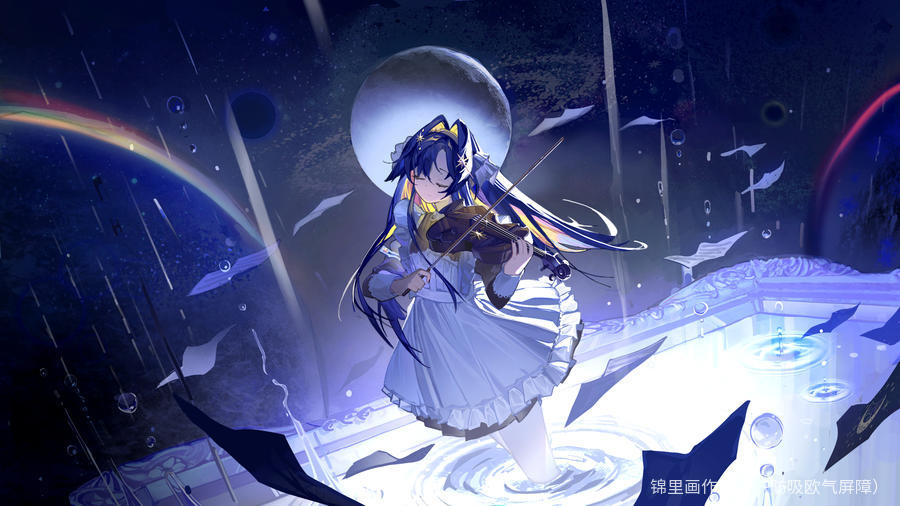 please…listen图片插画壁纸画作