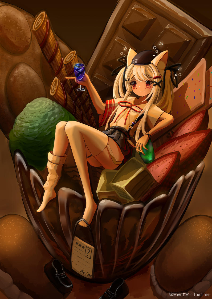 虚拟主播二创——星野怜图片插画壁纸画作