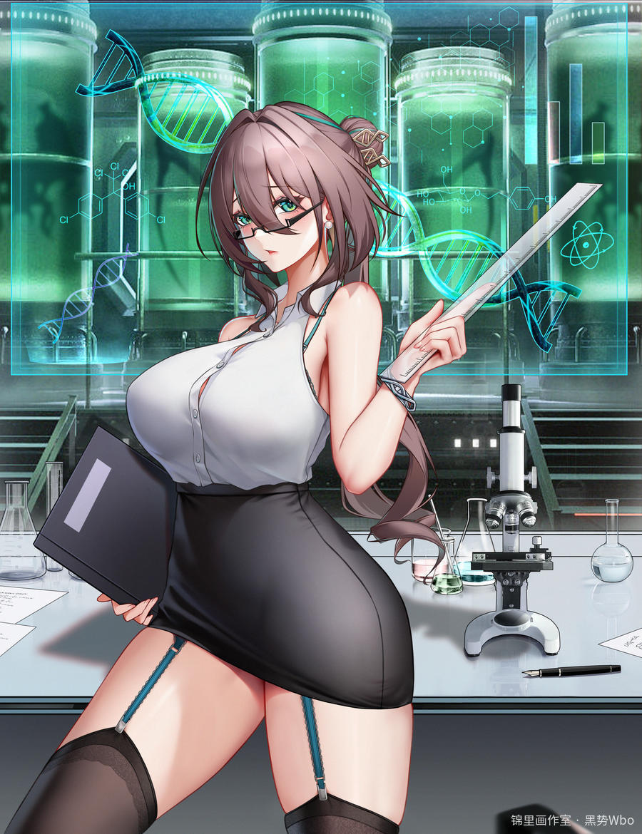 星穹铁道–制服教师-阮梅-21P  （含有无眼镜版本）图片插画壁纸画作