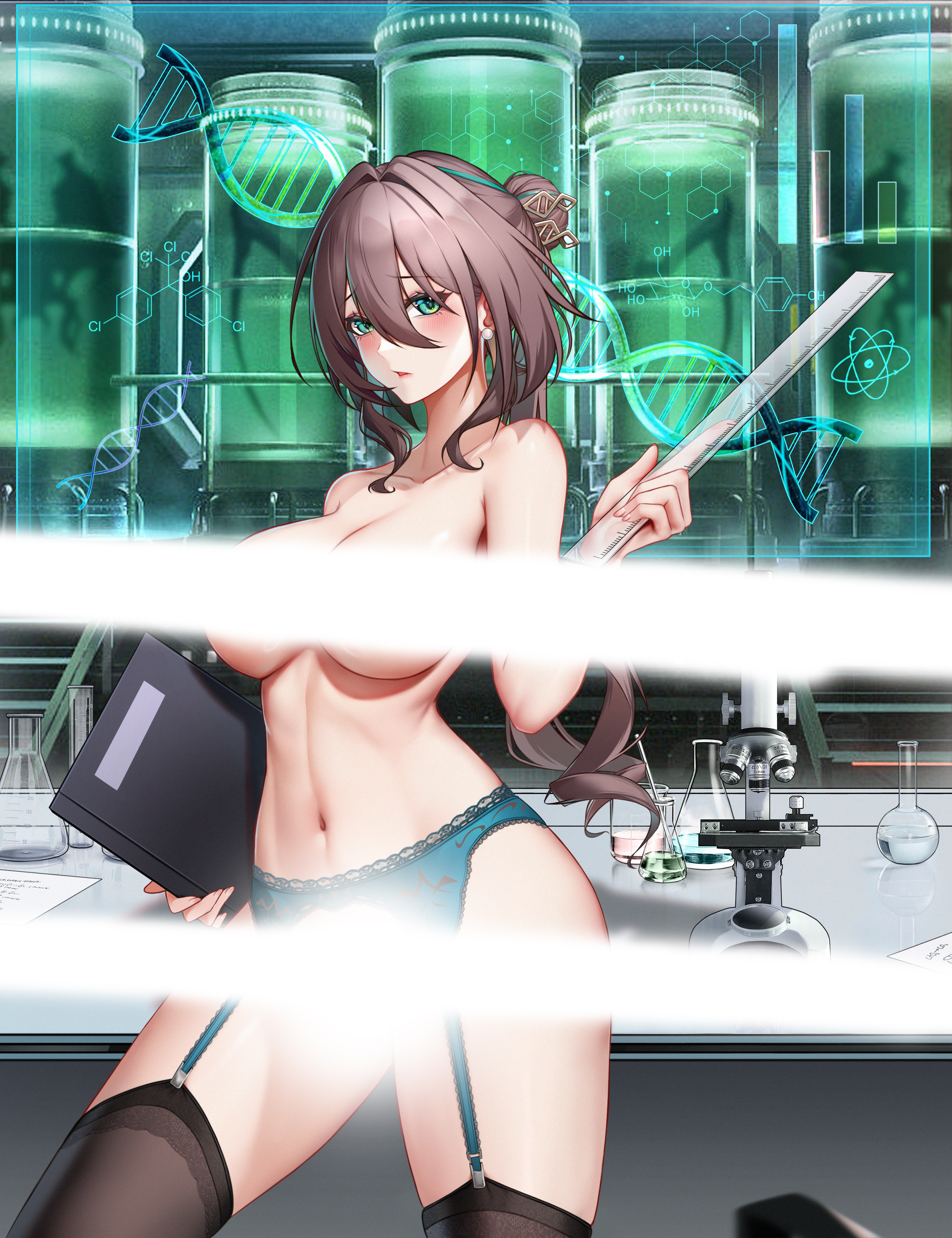 星穹铁道--制服教师-阮梅-21P  （含有无眼镜版本）