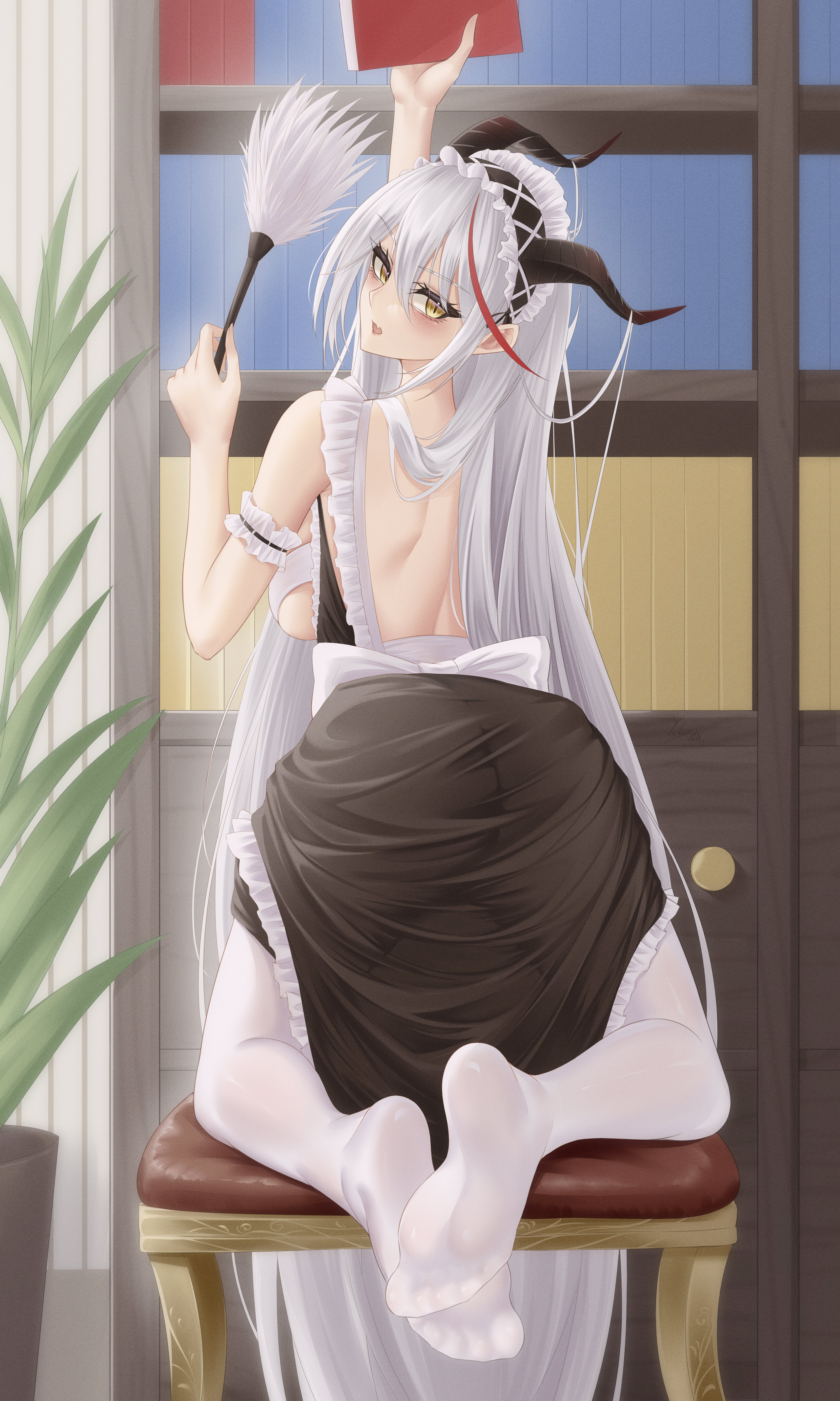 “唔……居然让我来打扫”