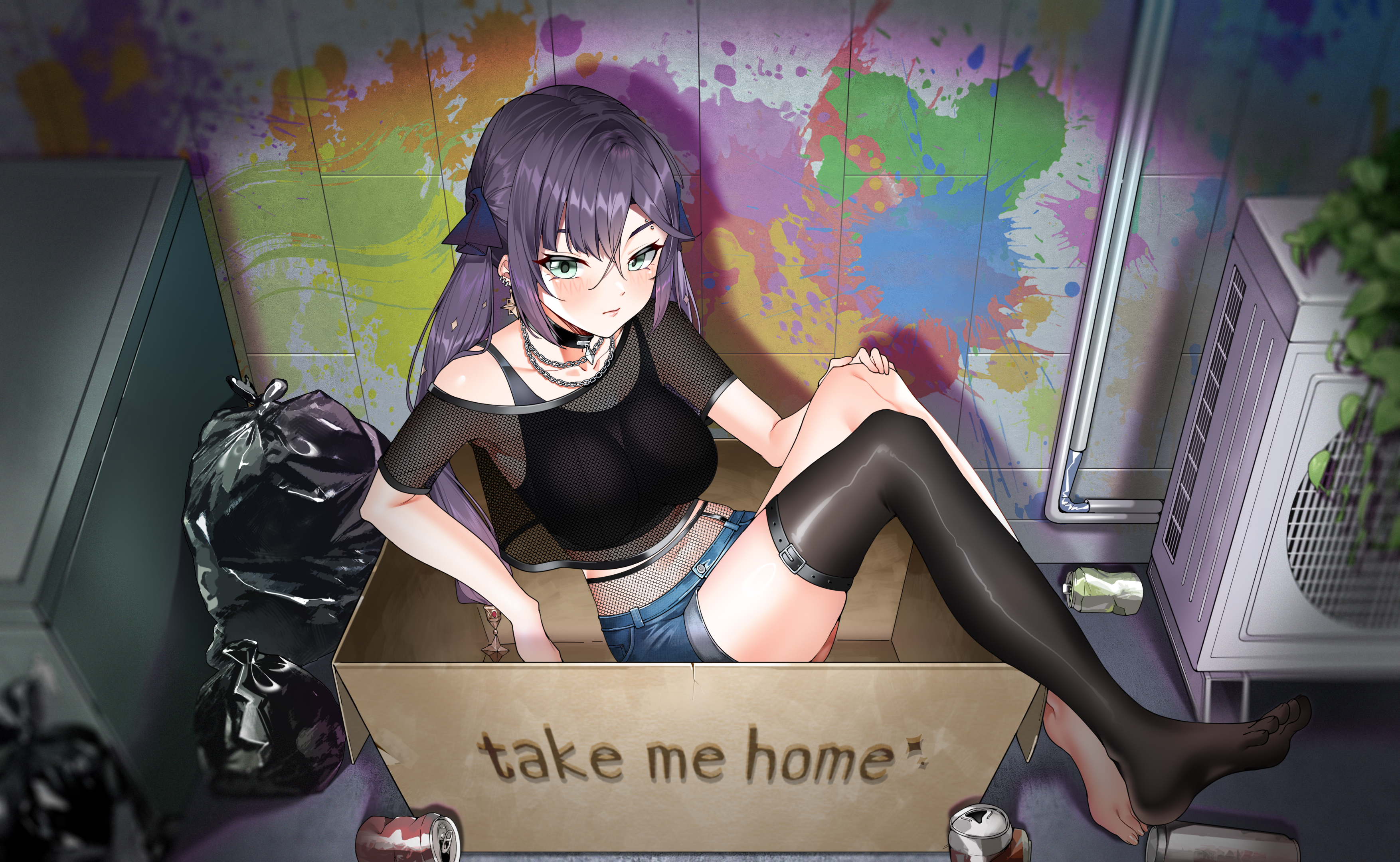 emo girl mona