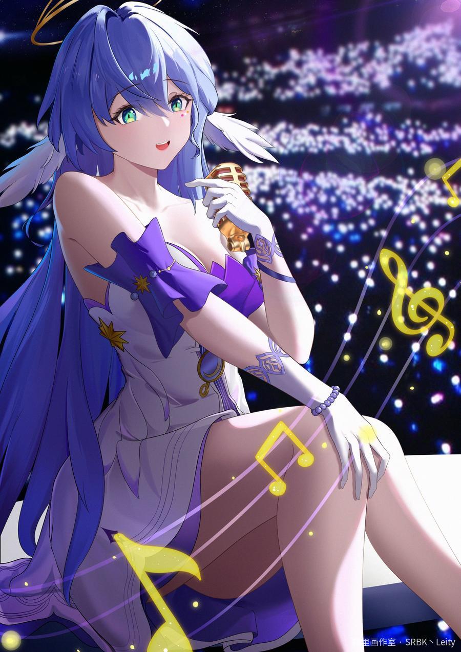 匹诺康尼大明星-知更鸟图片插画壁纸画作