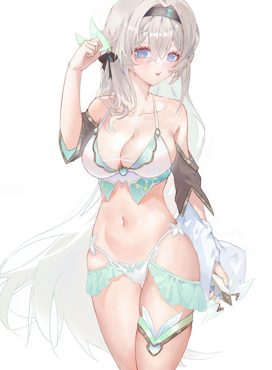 流萤酱图片插画壁纸画作