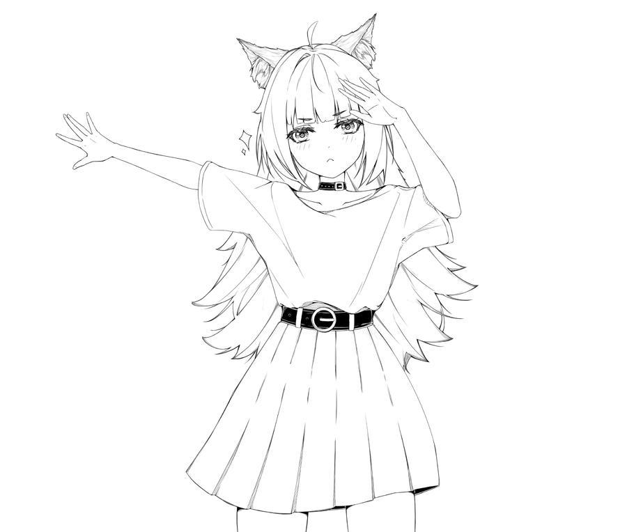 狼崽=OwO=图片插画壁纸画作
