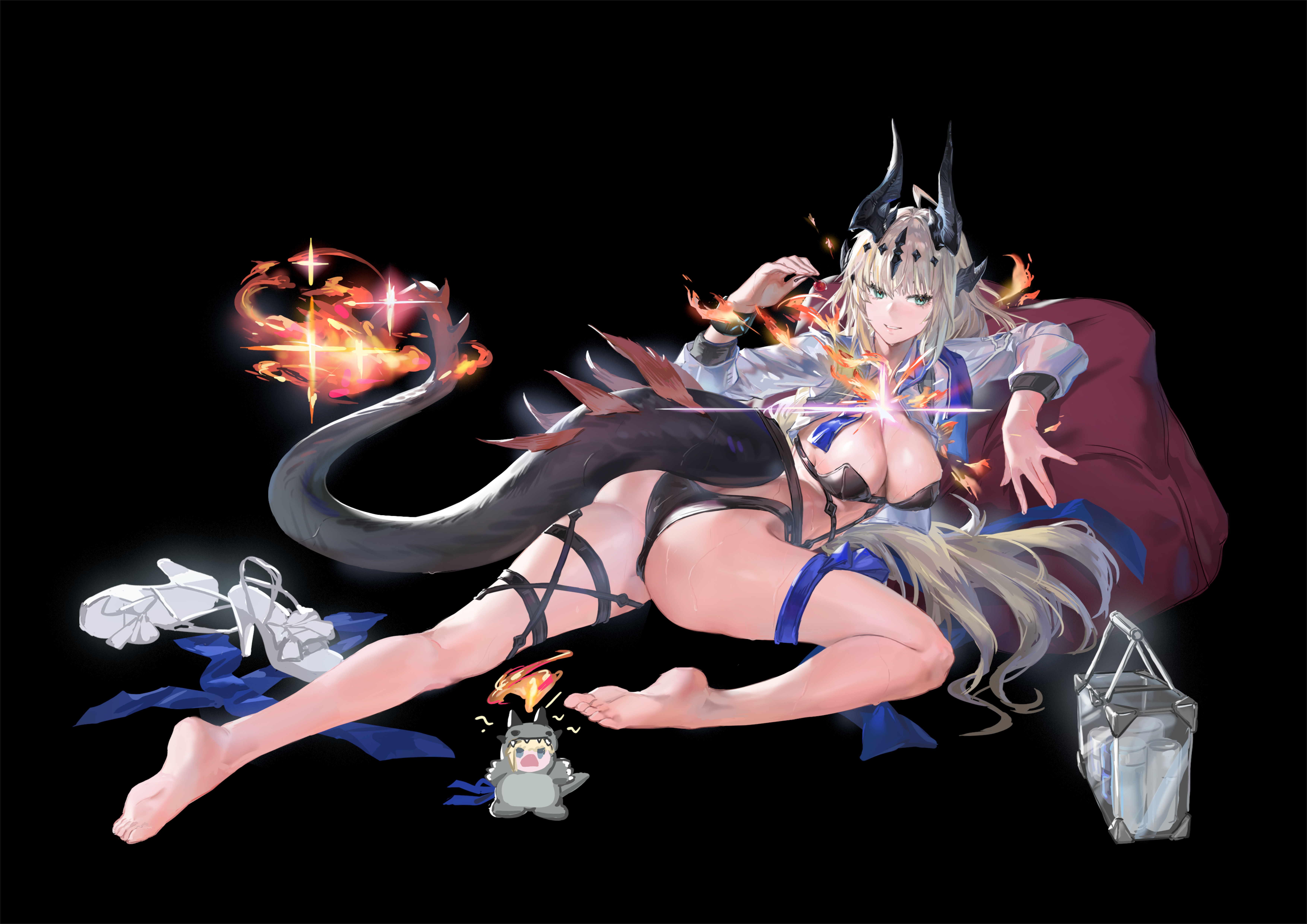 明日方舟-焰苇苇草 Ver.夏卉