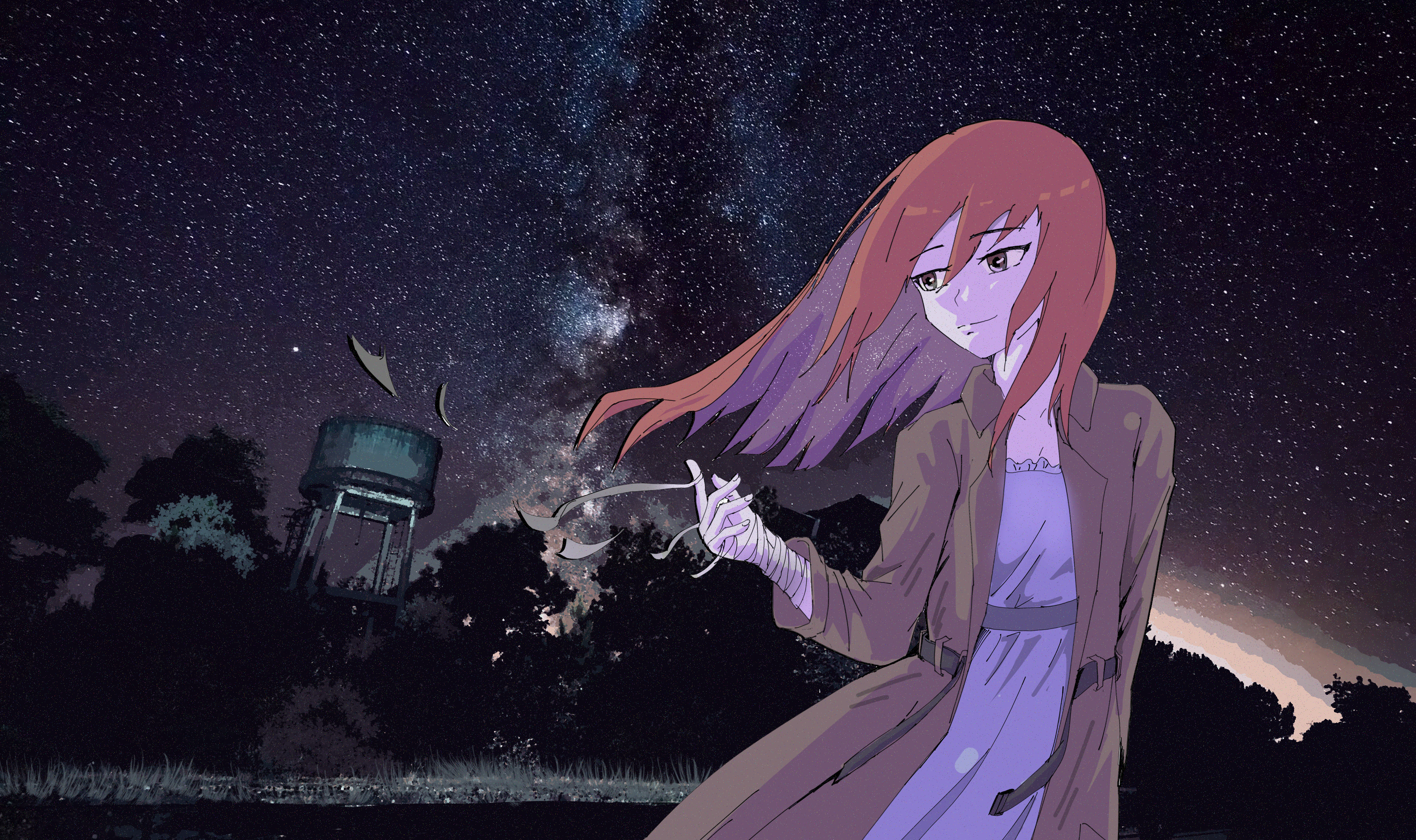漫长夏夜的微风
