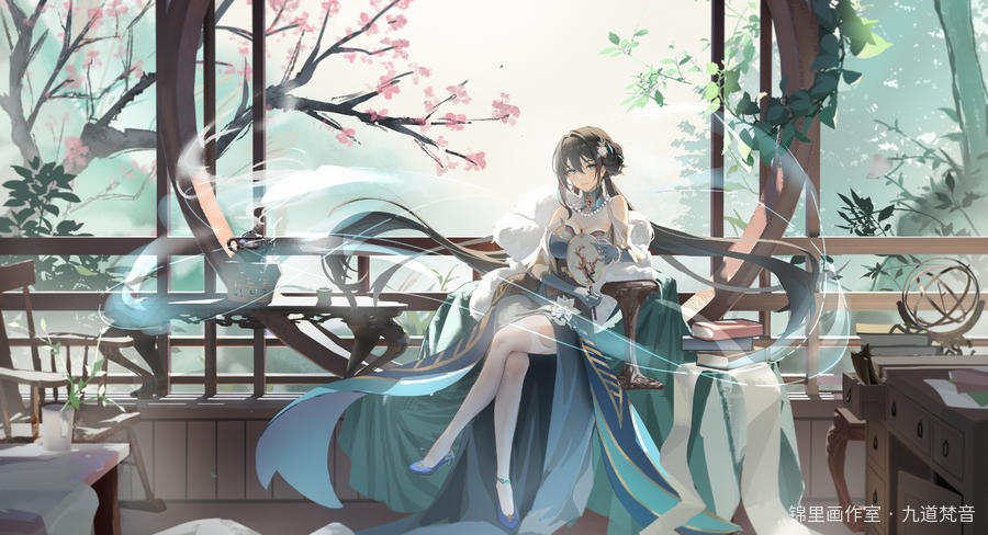 星穹铁道 阮梅图片插画壁纸画作