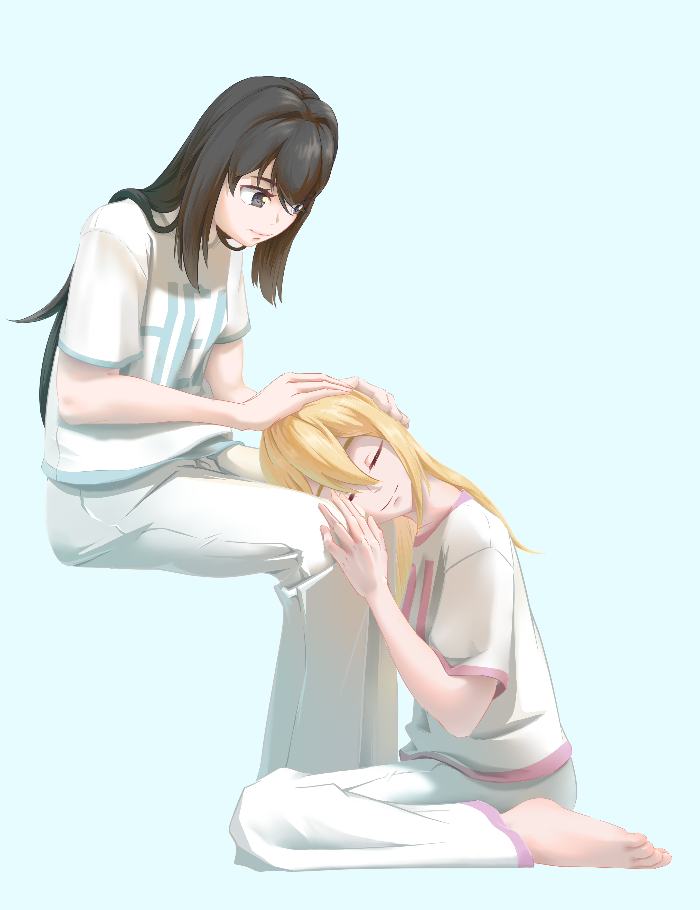 膝枕