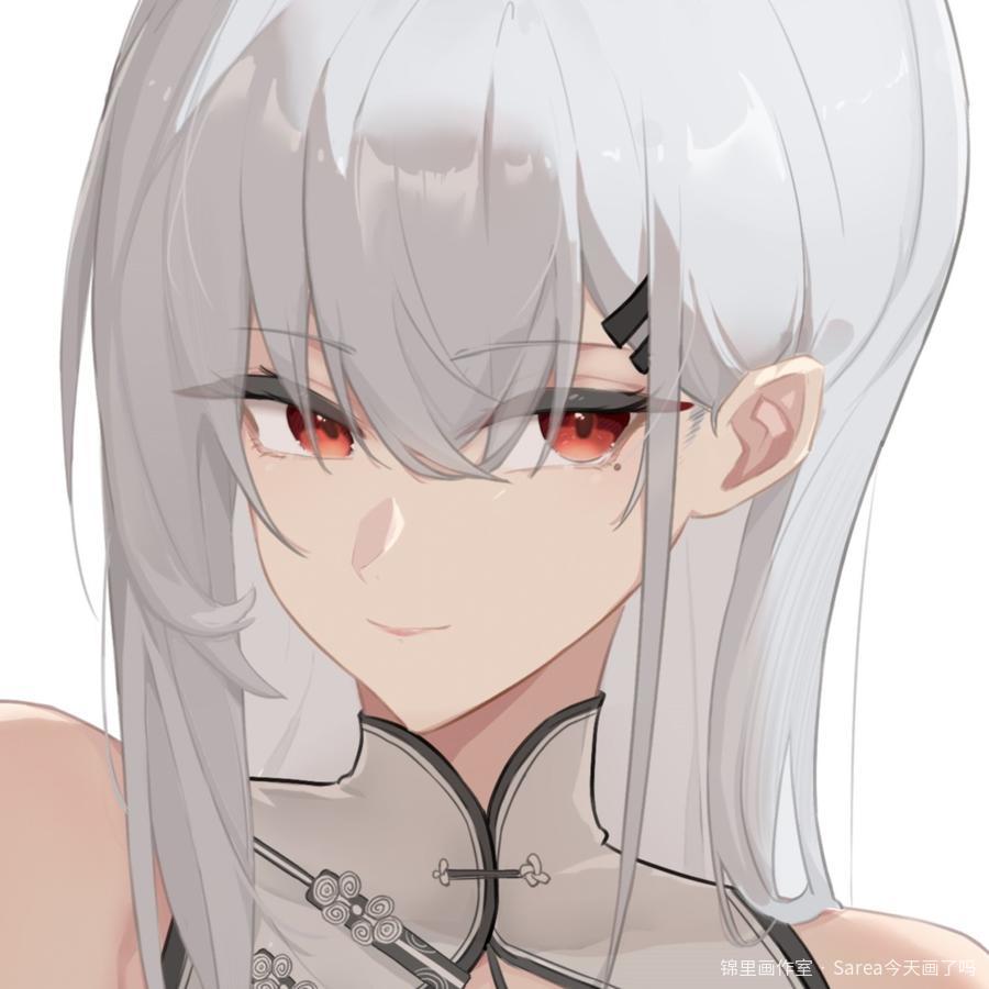 旗袍图片插画壁纸画作