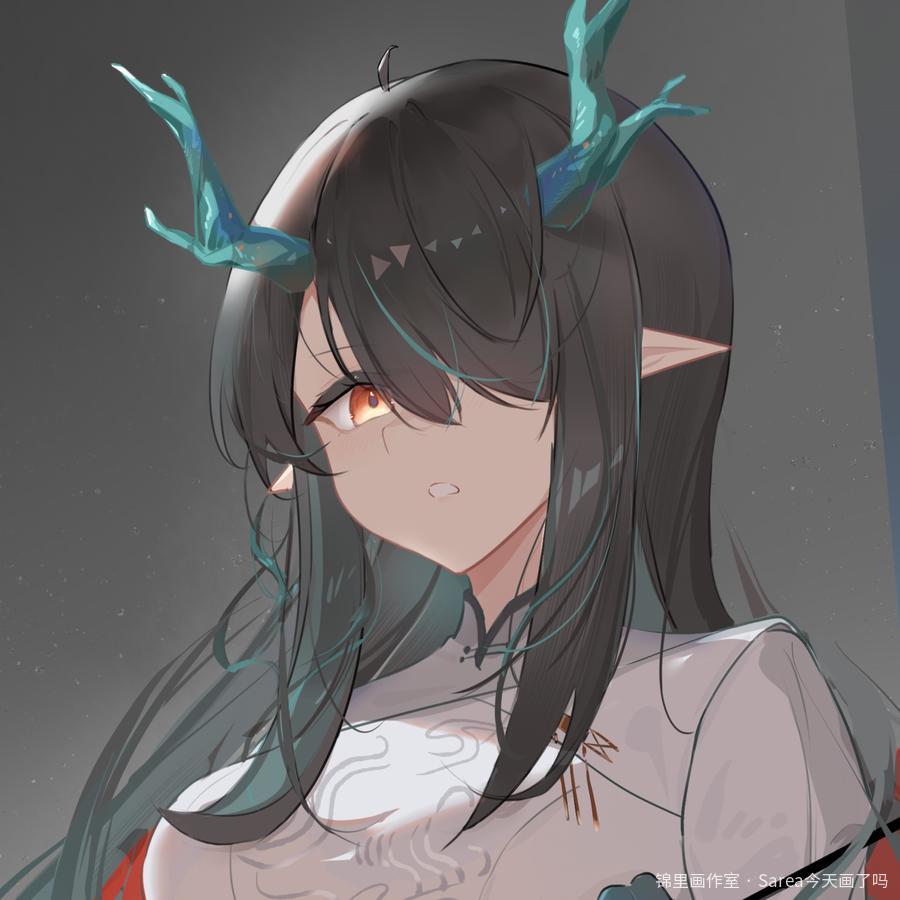 夕图片插画壁纸画作