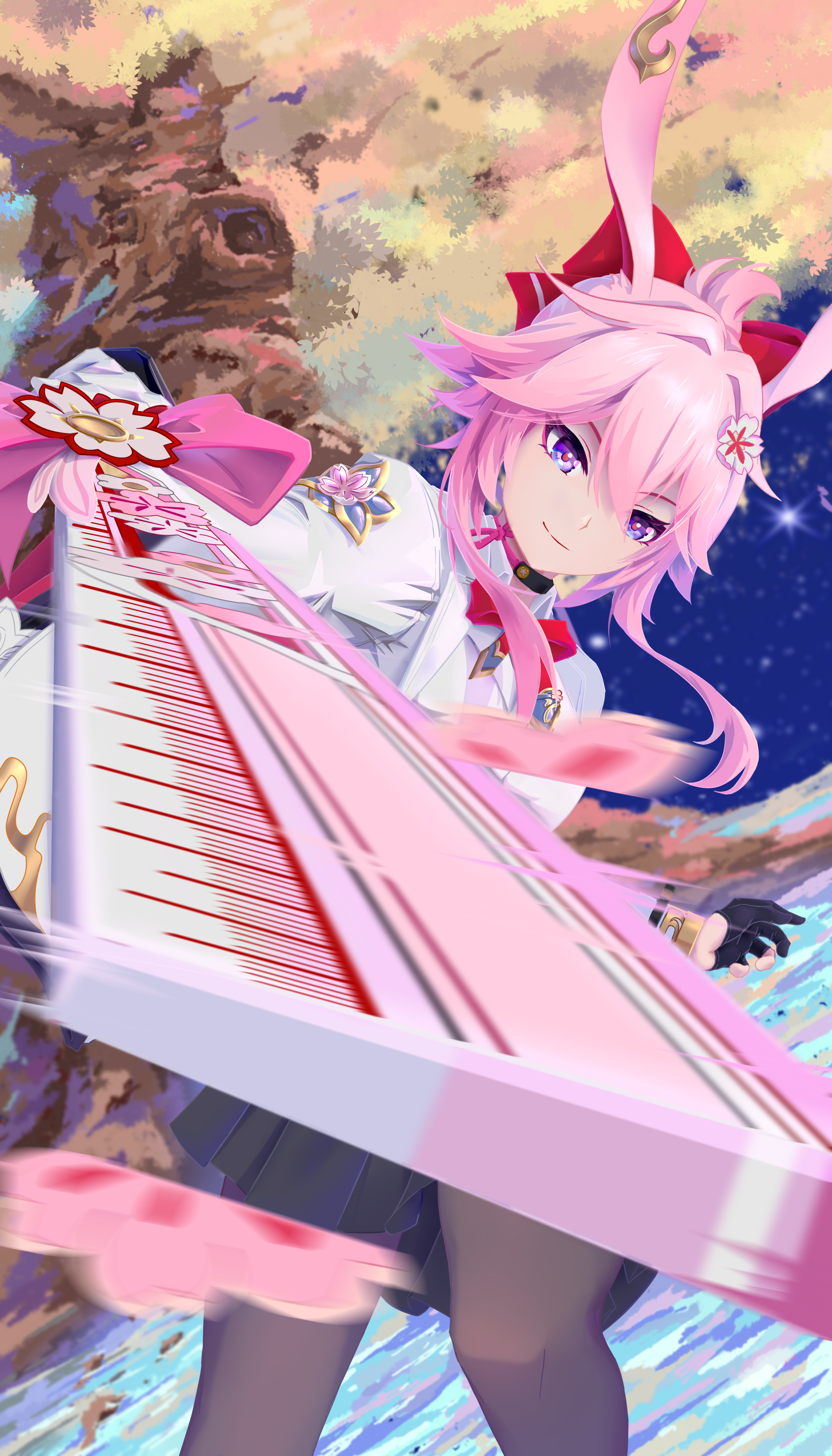樱花 散！